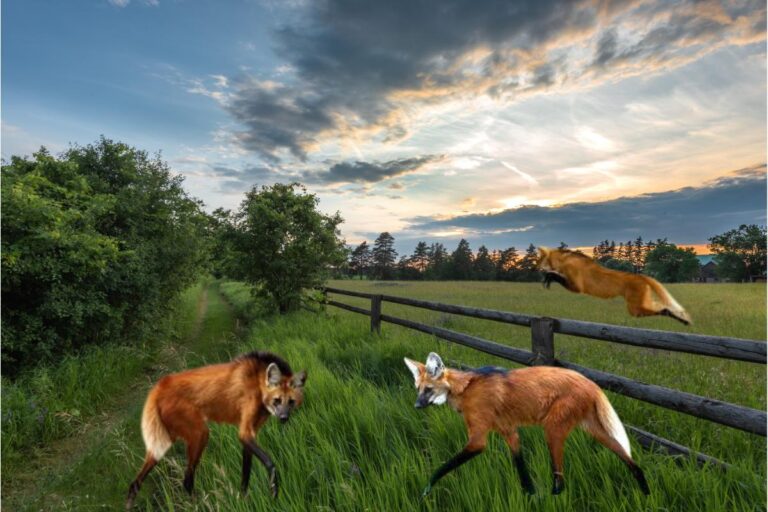 Lobo-Guará: conheça o animal símbolo da fauna brasileira - Imagem: Canva Pró